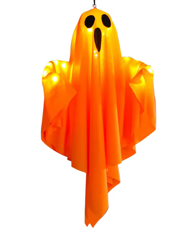 fantome suspendu d'halloween led
