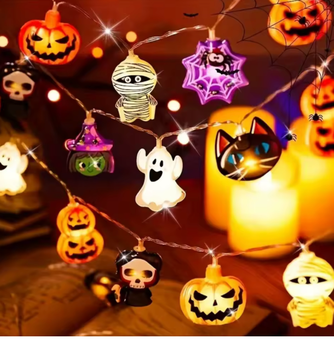 guirlande lumineuse d'halloween