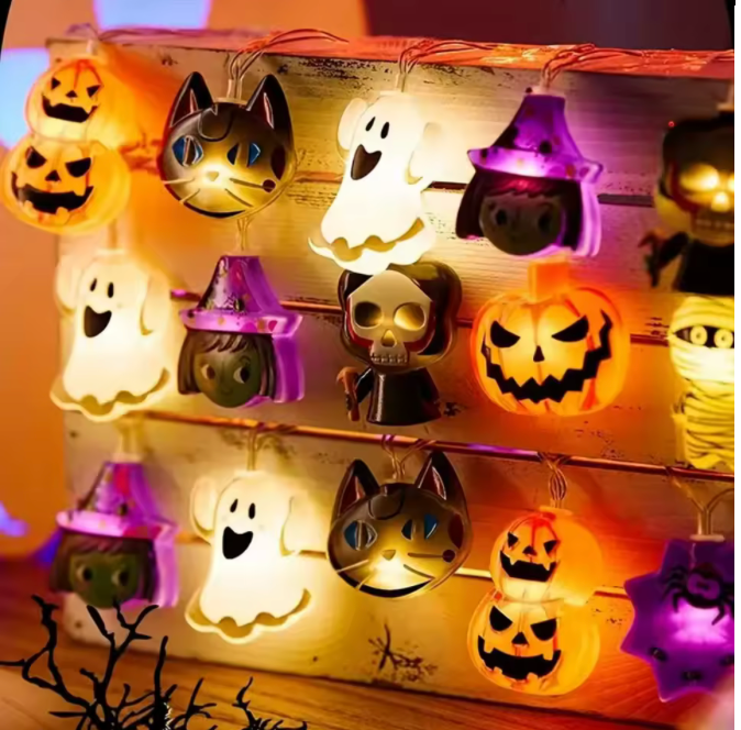 guirlande lumineuse d'halloween