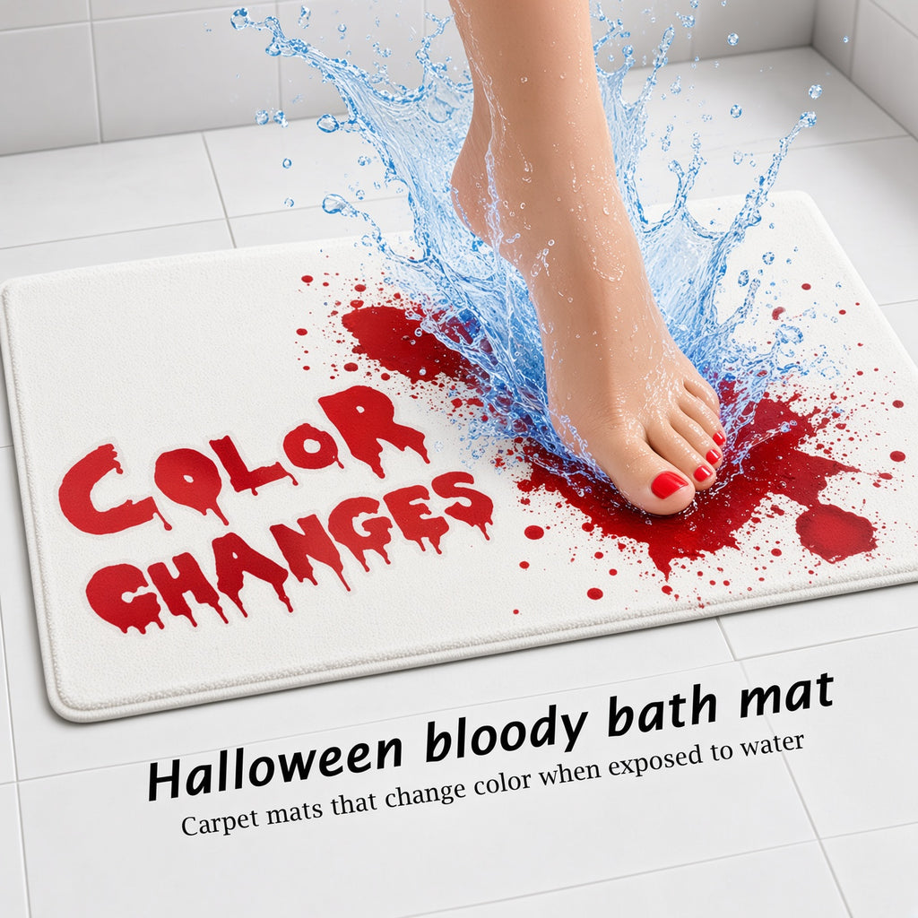 tapis de bain halloween